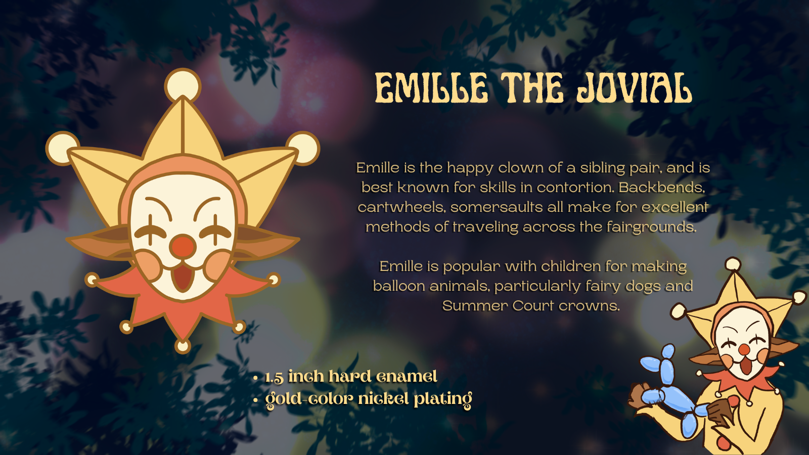 Funding Emille the Jovial!