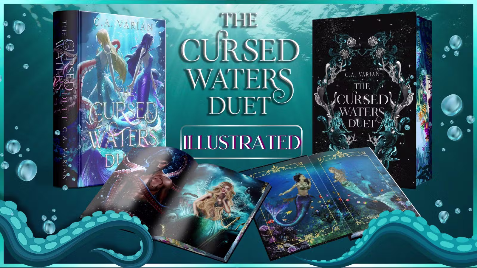 Cursed Waters Duet | Dark Mermaids, Spicy Love, Tons of Art!
