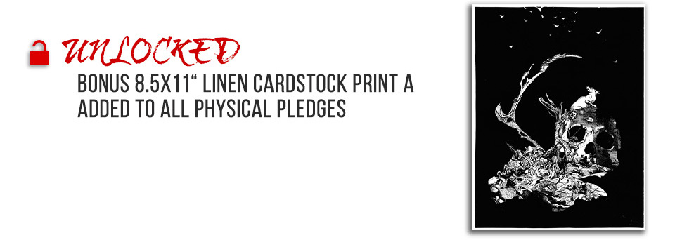 Bonus linen cardstock art print A