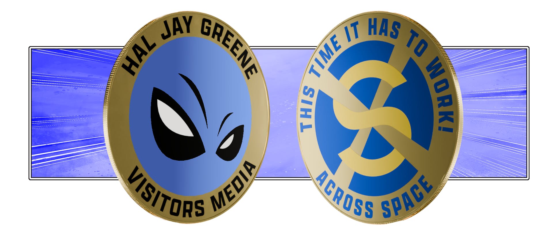 ACROSS SPACE CHALLENGE COIN