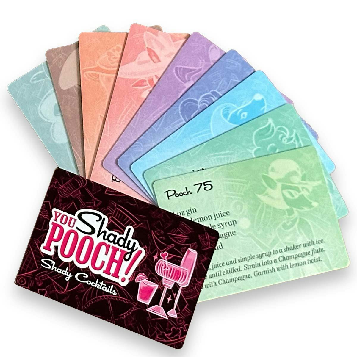 You Shady Pooch! Cocktail Recipe Set