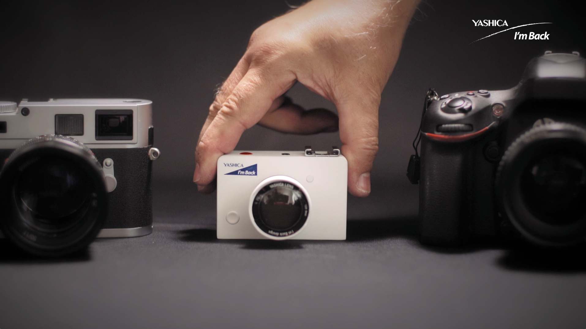 The little big one has arrived. Micro mirrorless Yashica - I'm Back