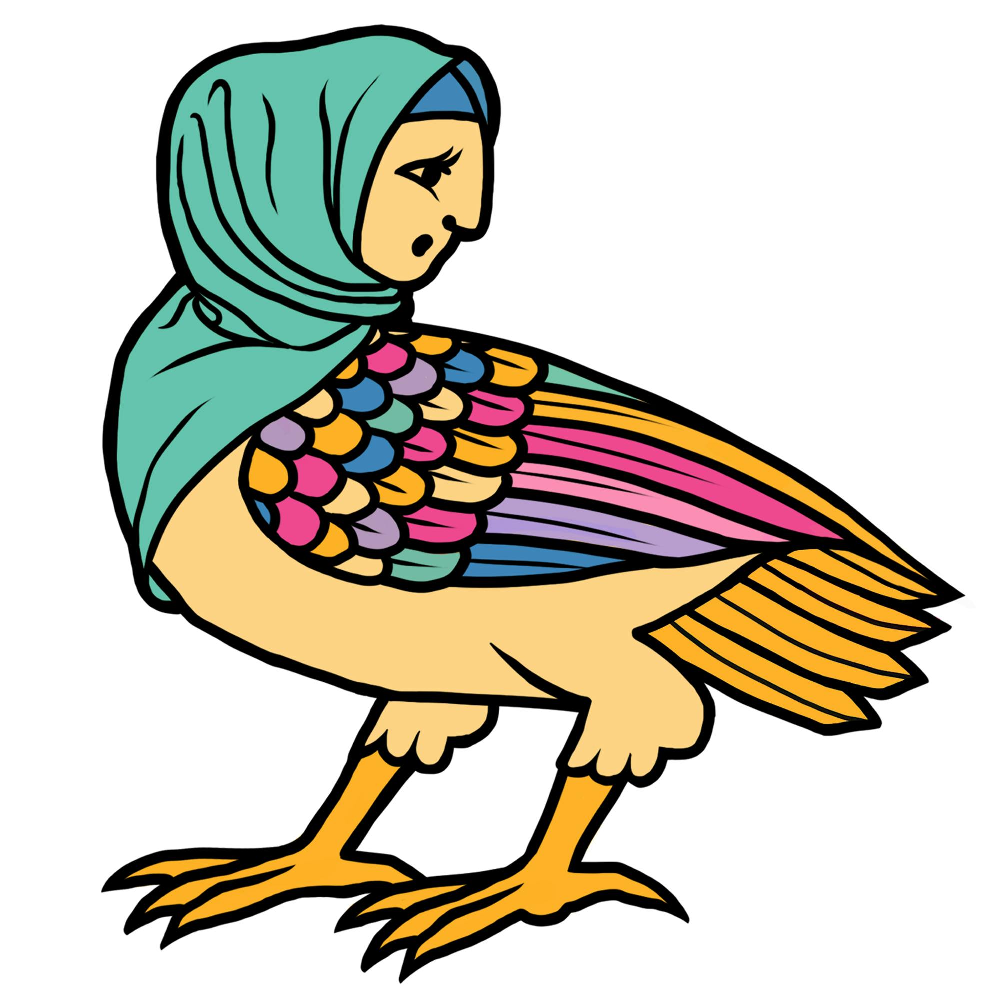 Harpy Bestiary Pin
