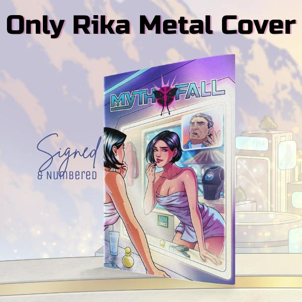 Mythfall #2 Metal Cover - Only Rika Cover