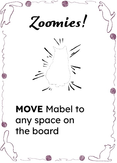 Change to "move to any space"