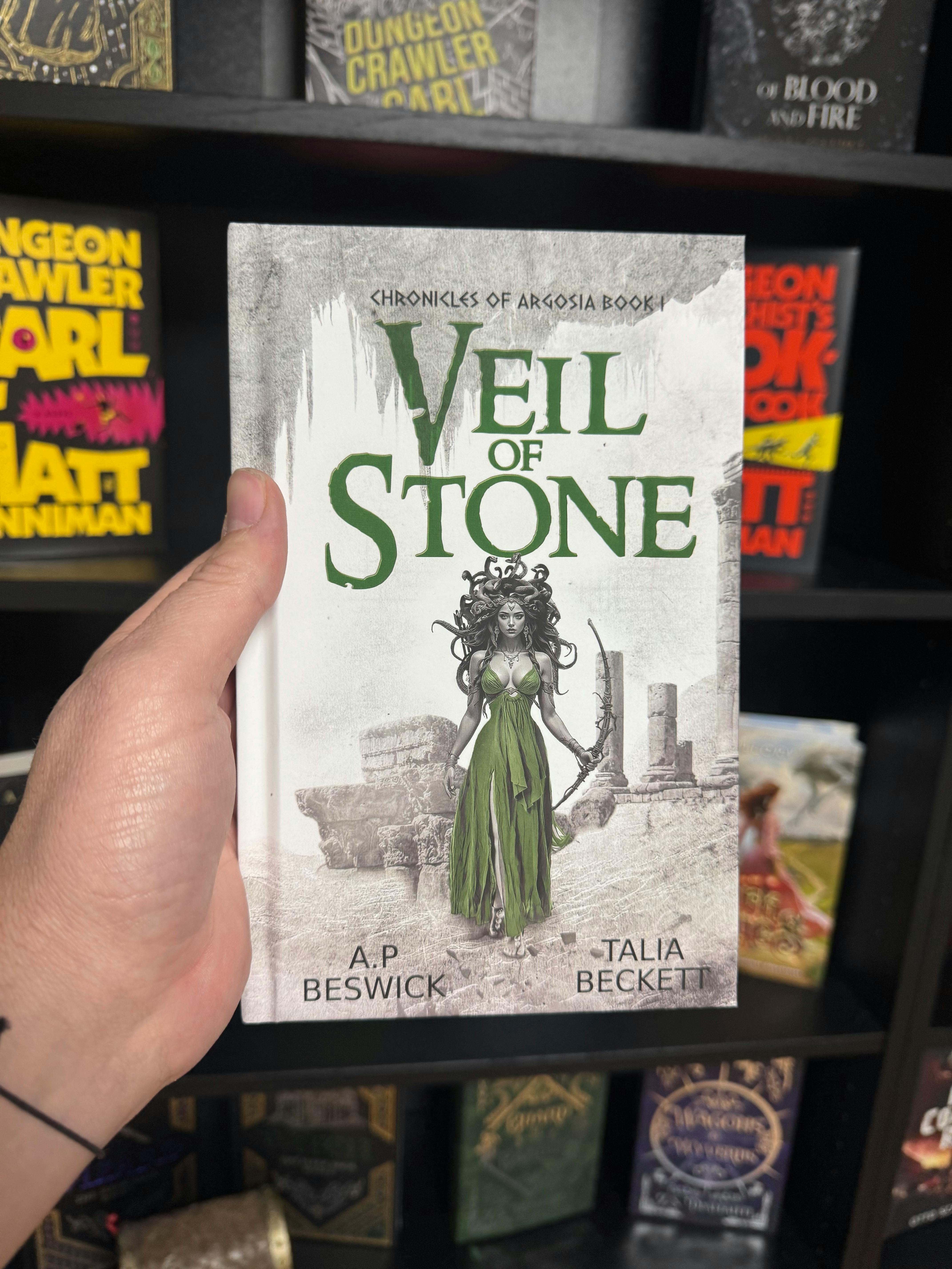 Veil Of Stone - Signed Hardback