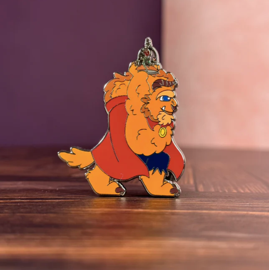 Runaway Beast Rose Pin
