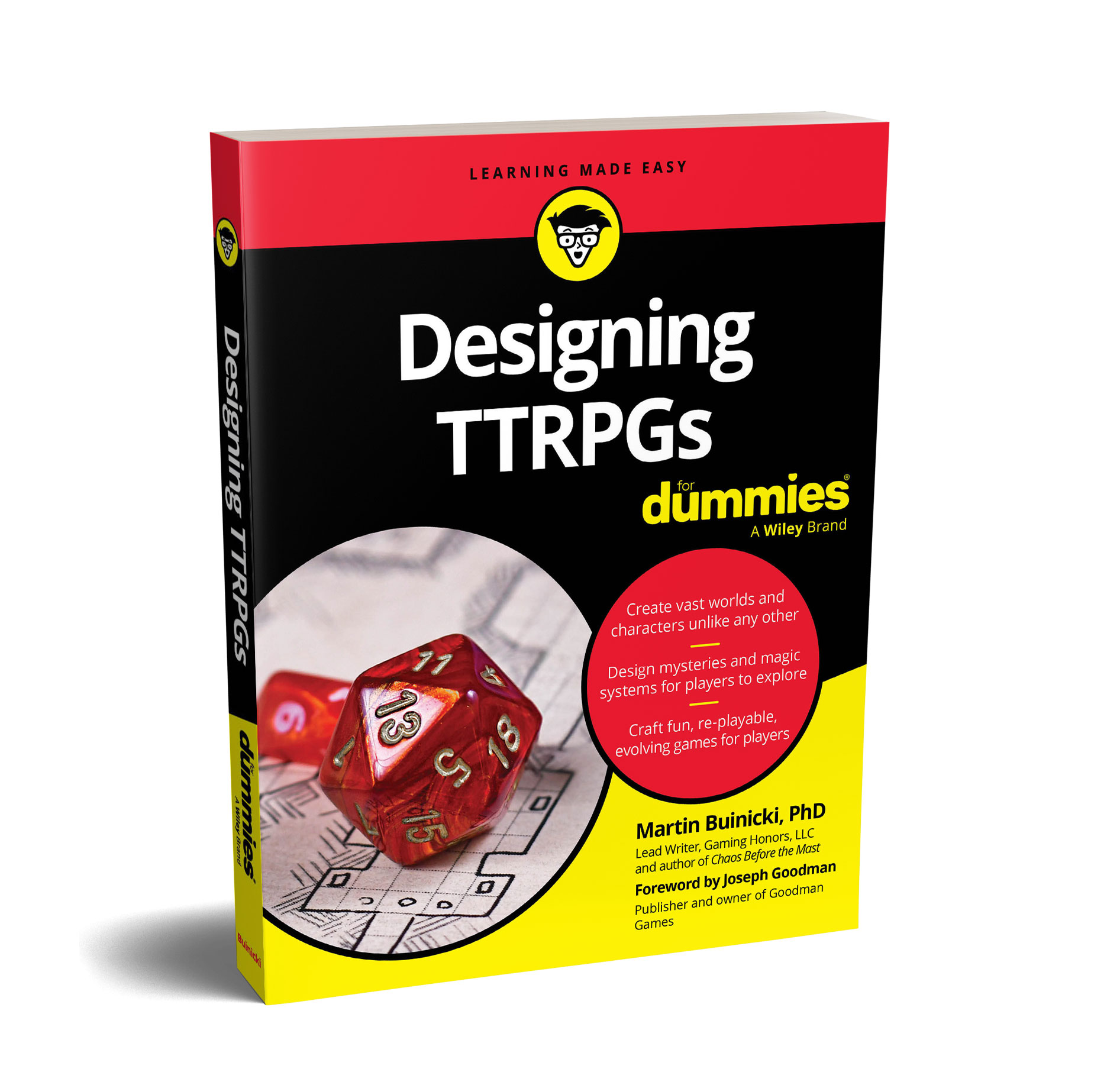 Designing TTRPGs For Dummies at 20% off!