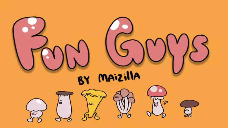 Fun guys: Mushrooms havin fun!