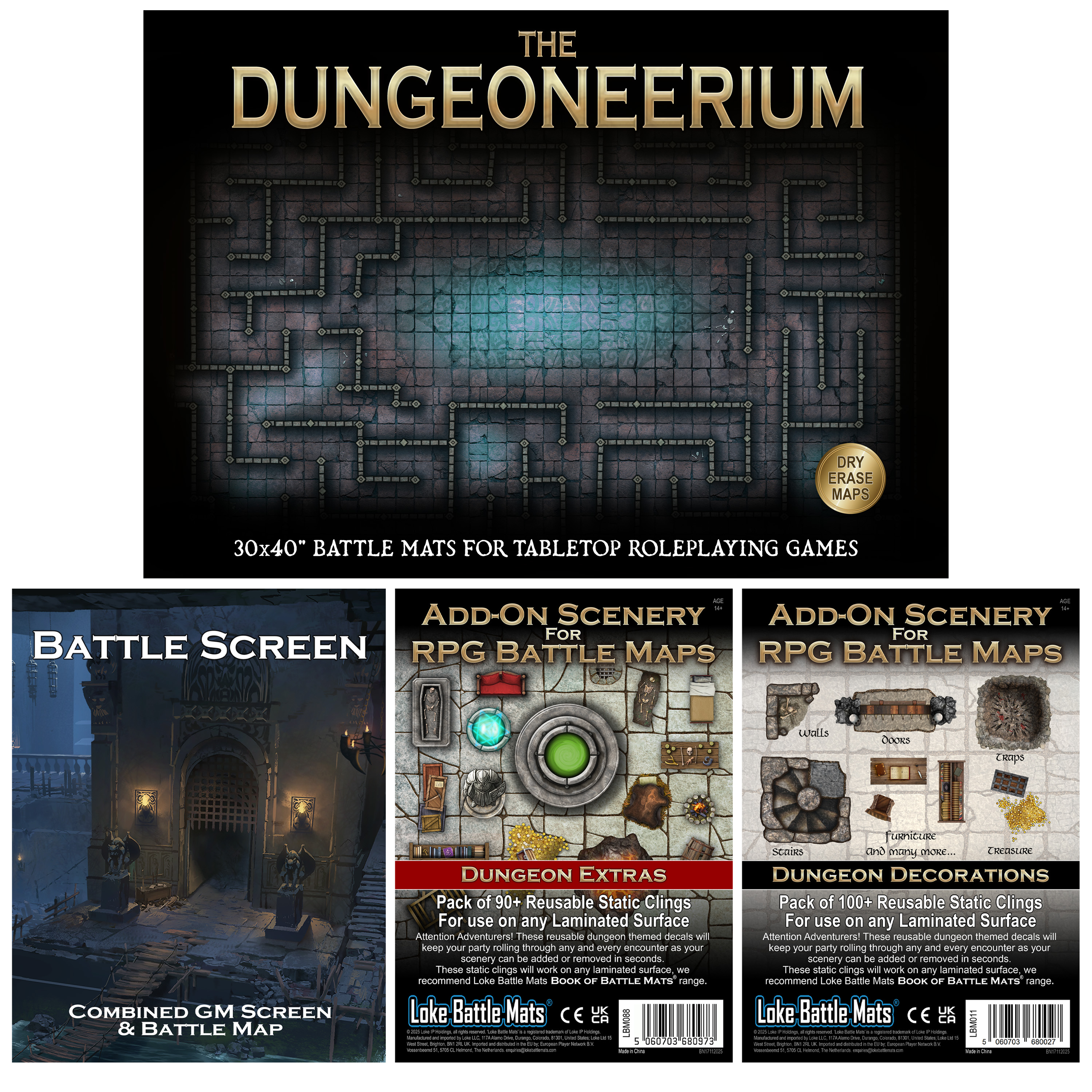 The Dungeoneerium, Screen  & Add On Scenery