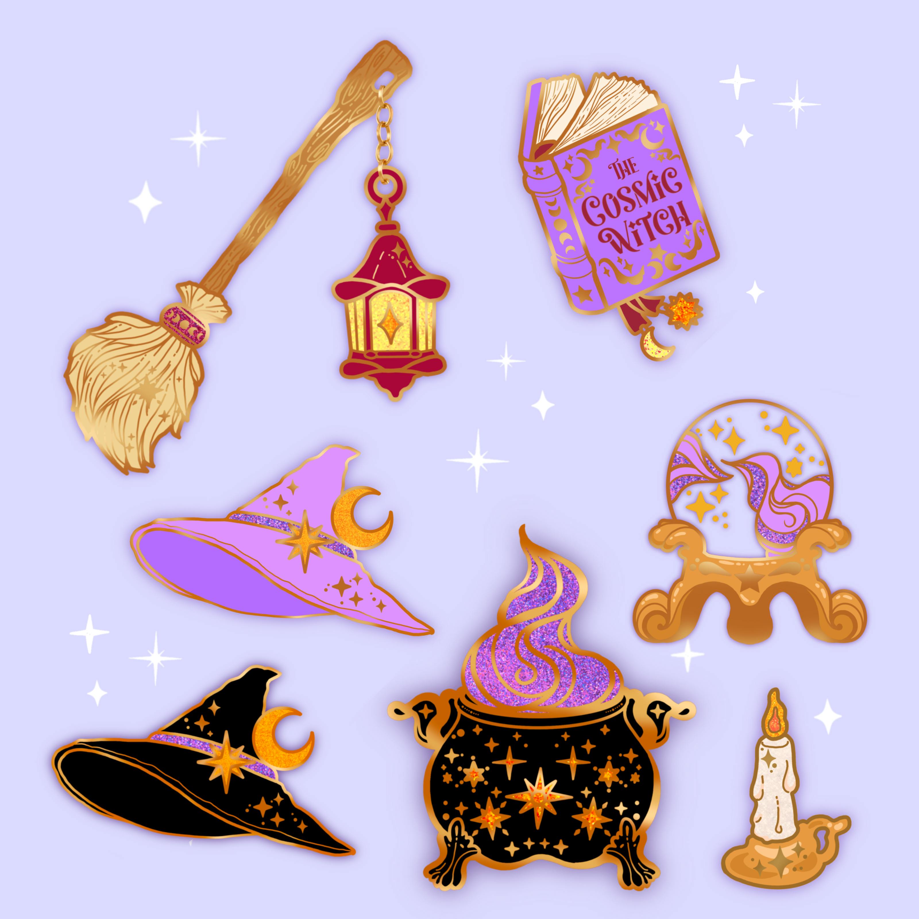 ✦ Advanced Witch Pin Set ✦