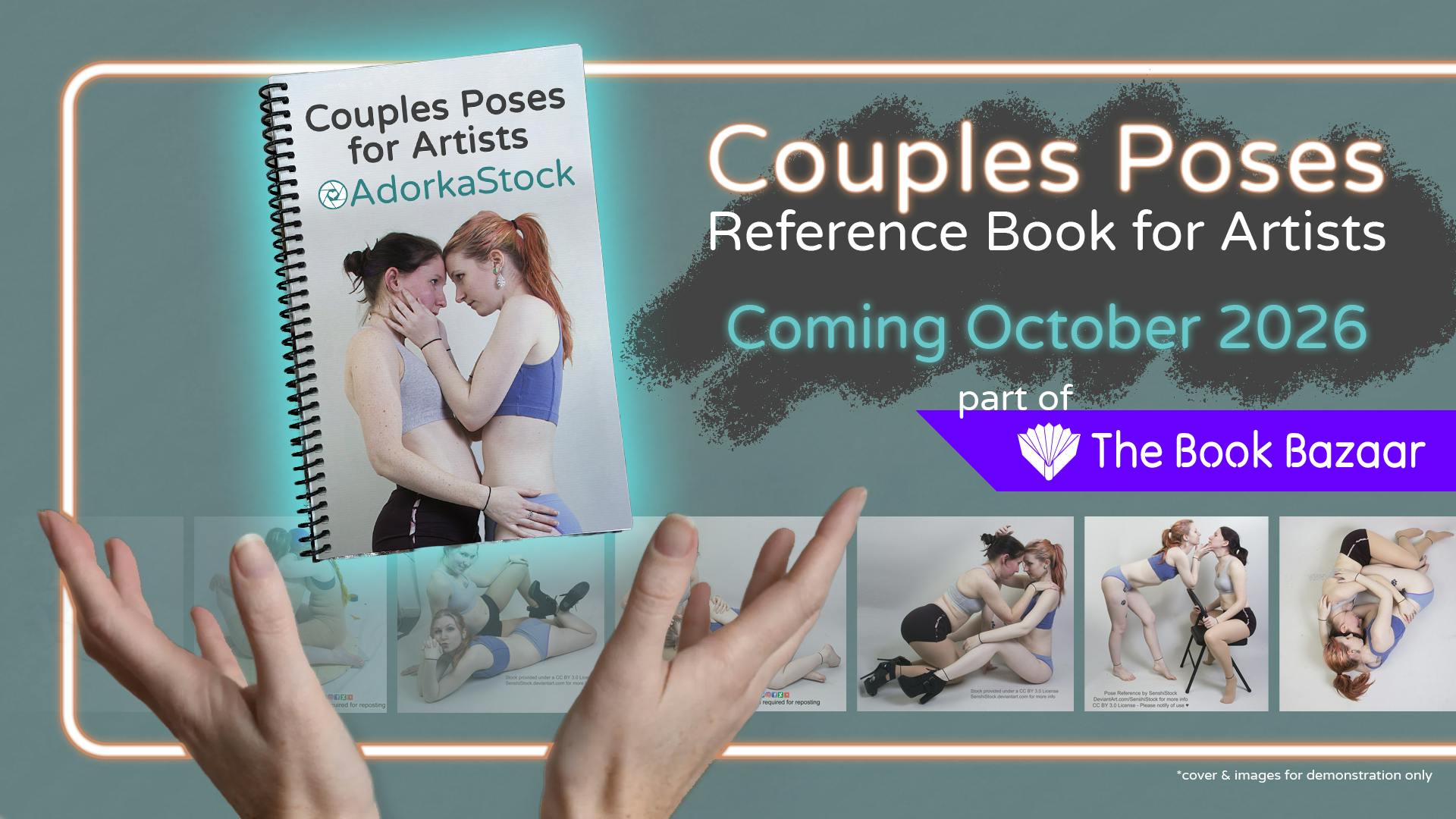 AdorkaStock Couples & Romance Pose References