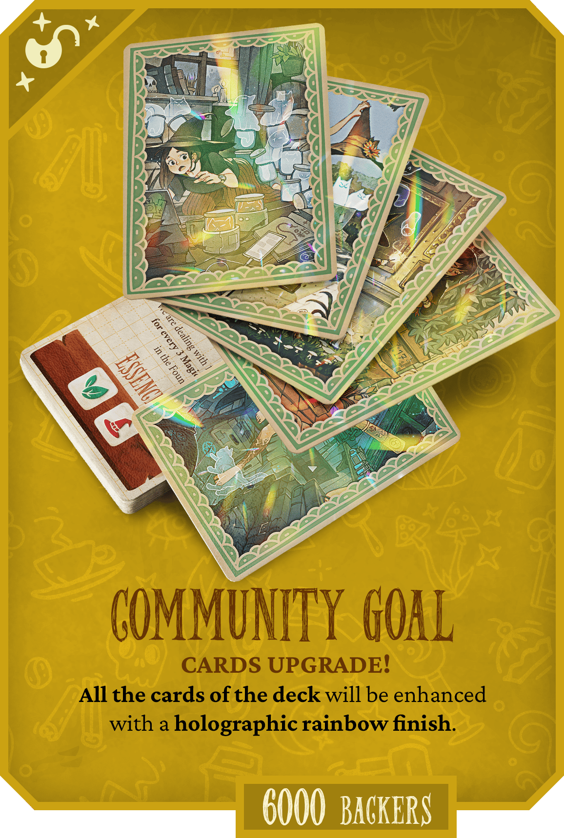 Enhanced cards to celebrate a Coven of 6000 Witches