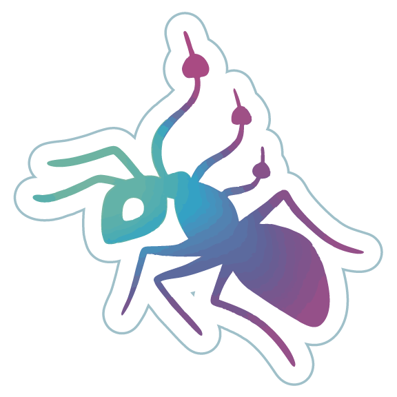 Zombie Ant Holo sticker
