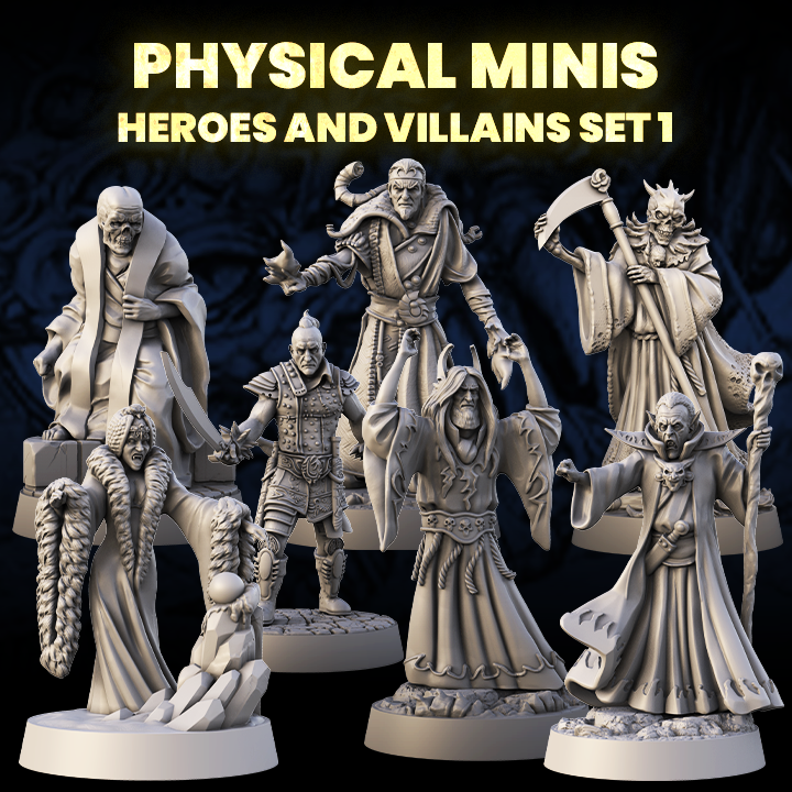 3D Printed- Character Bundle 1