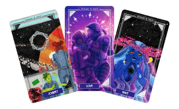 Oracle cards from the 2024 Booktopia campaign!