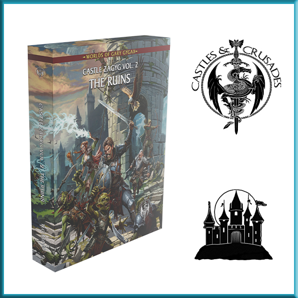 Castle Zagyg Vol. 2 The Ruins Boxed Set (Print)