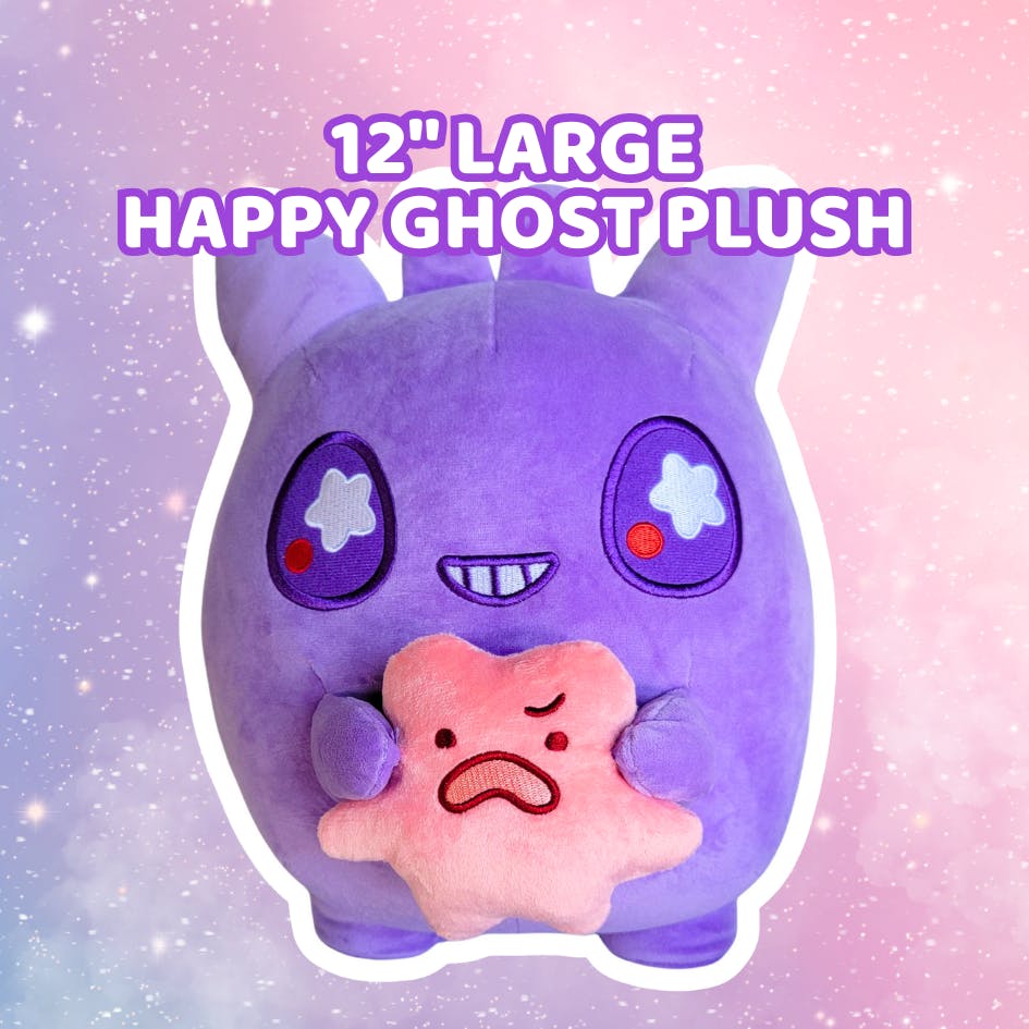 12" Happy Ghost Plush