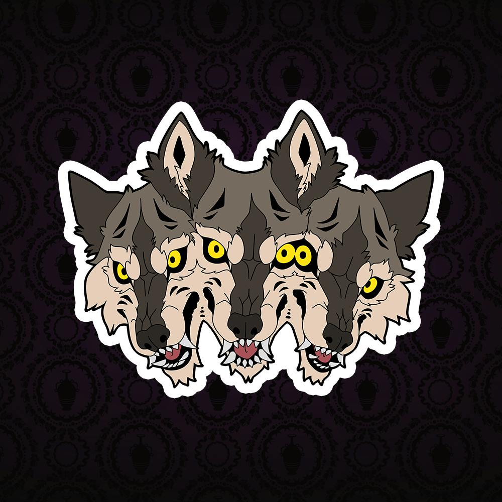 Wolf Sticker