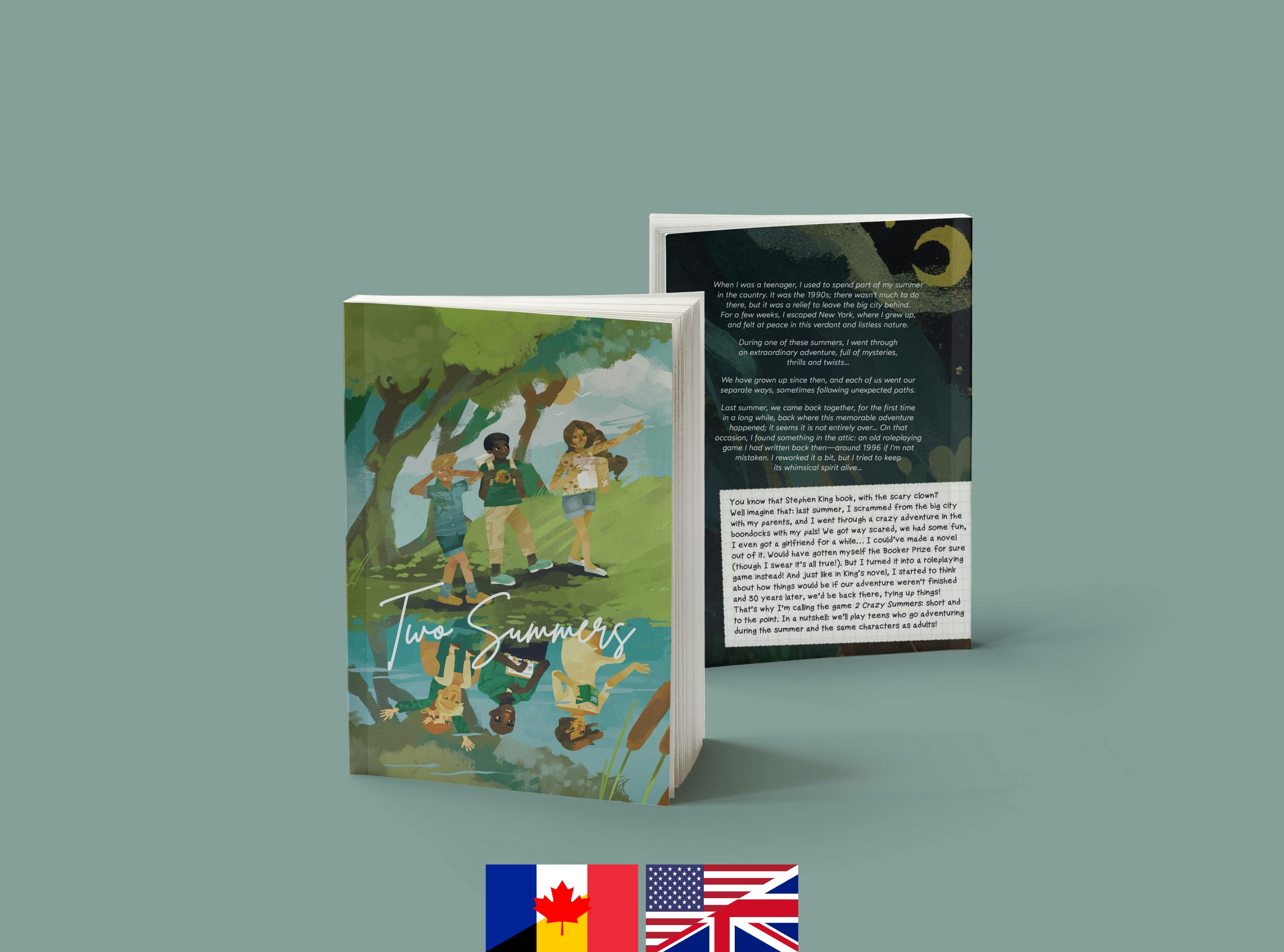 Printed copy of Two Summers / Exemplaire imprimé de Deux Étés