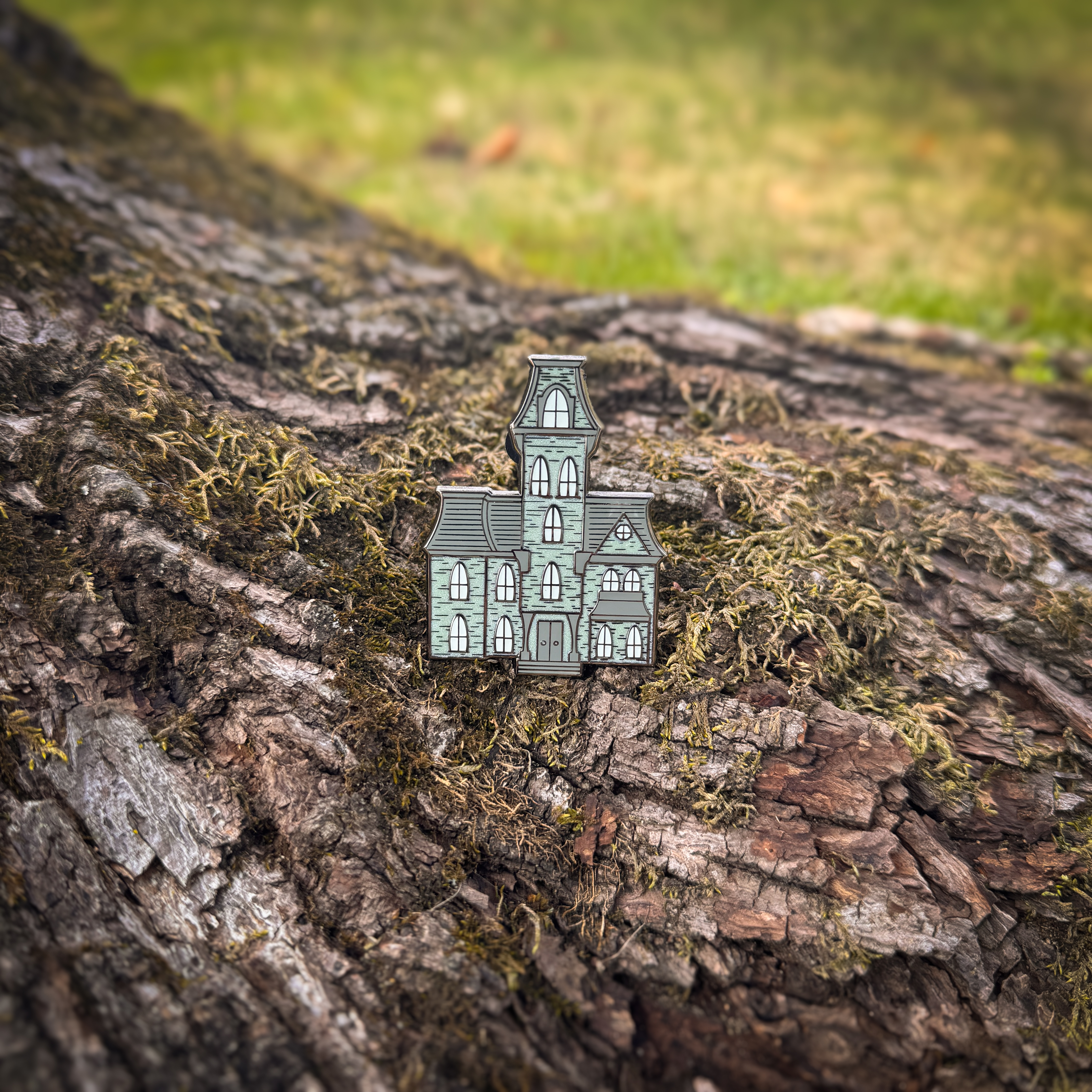 Addams House Pin
