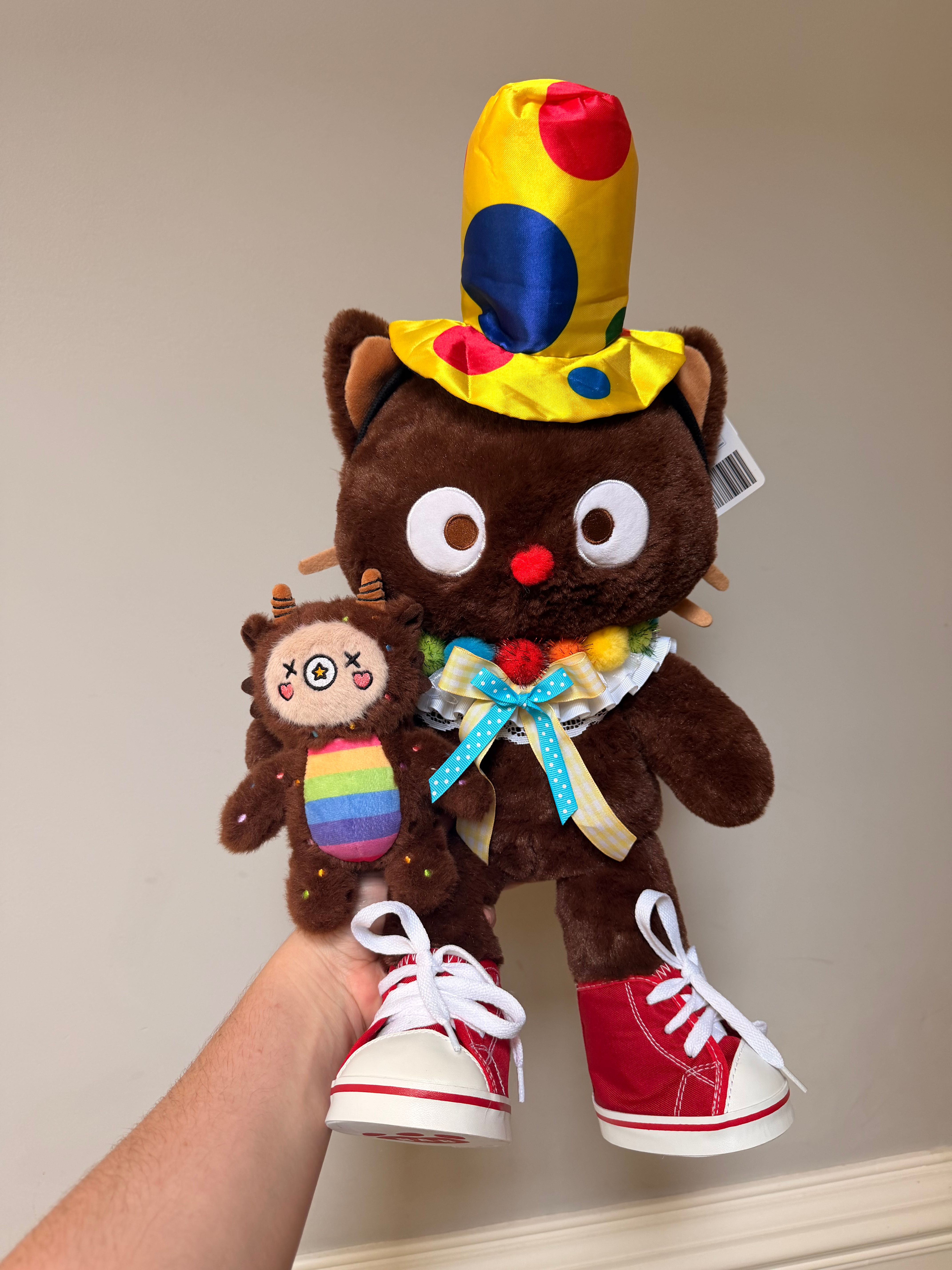 OOAK Custom Chocolate BAB clown and Morki Brownie Dragon