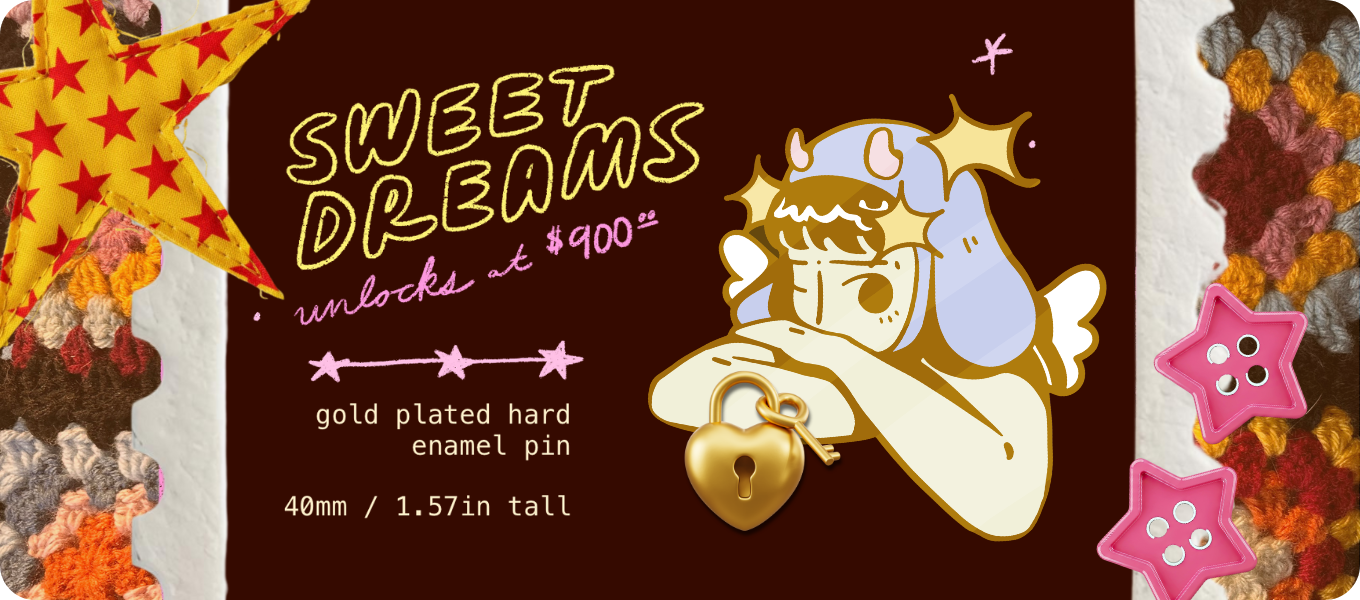 Unlock Sweet Dreams Pin 💭