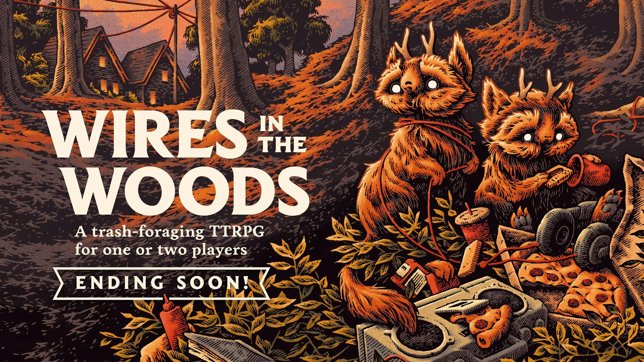 Wires in the Woods - a solo/two-player journaling TTRPG. Project Update ...