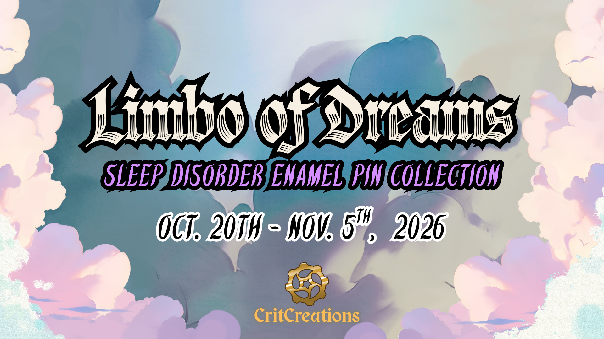 Limbo of Dreams- Sleep Disorder Enamel Pin Collection