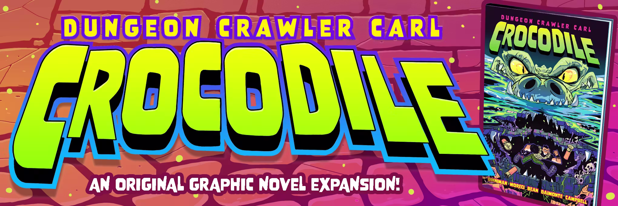 The Dungeon Crawler Carl: CROCODILE graphic novel