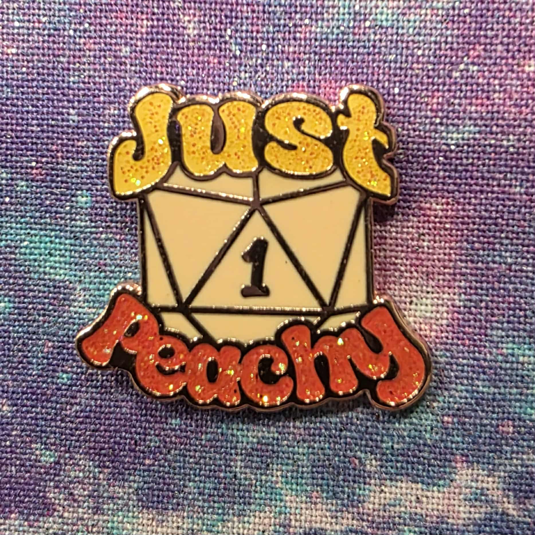 Peachy Nat 1 Pin
