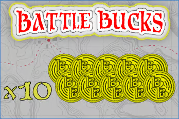 10 x Battle Bucks