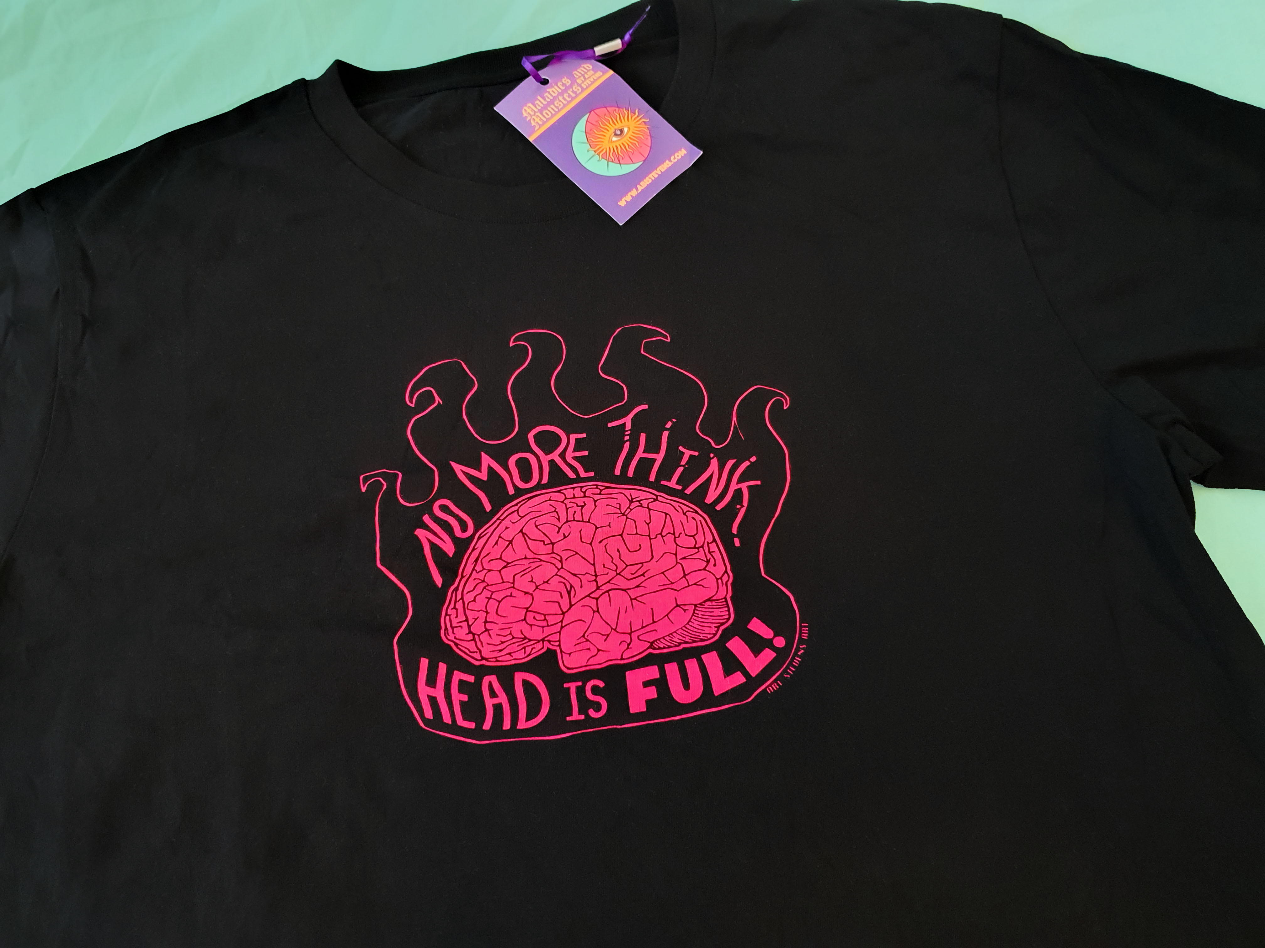 XXL No More Think Tee