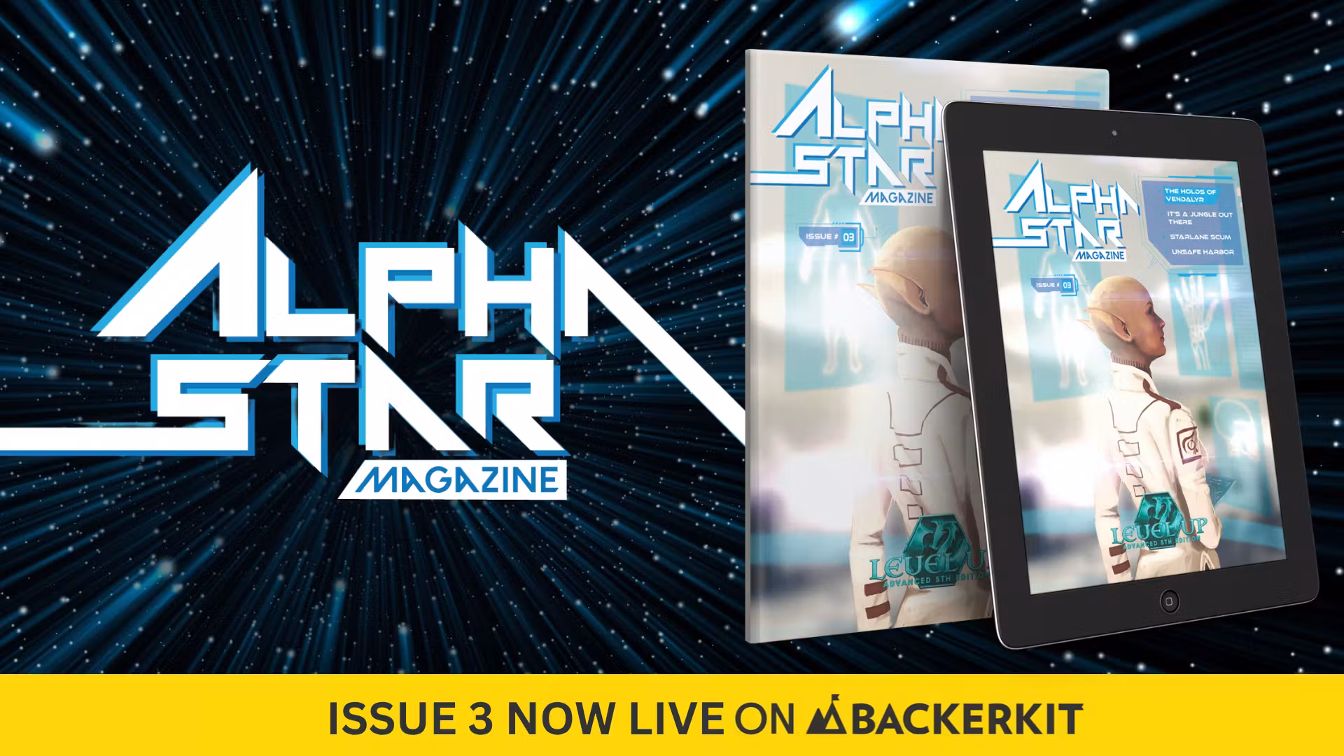 Alpha Star Magazine Issue 3: Sci-Fi Resources for D&D & A5E