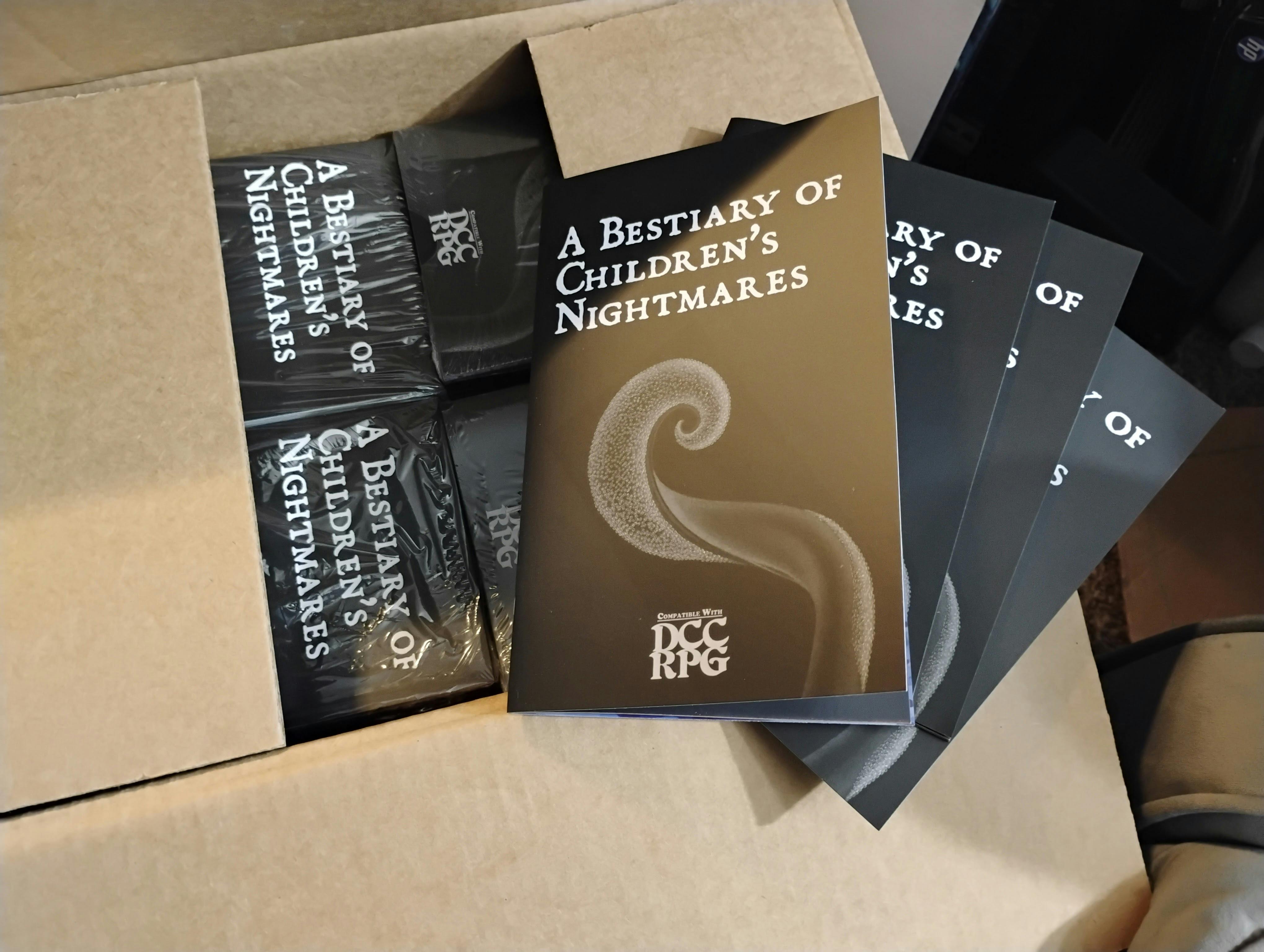 A Bestiary of Children's Nightmares for DCC RPG Project Update: Books ...