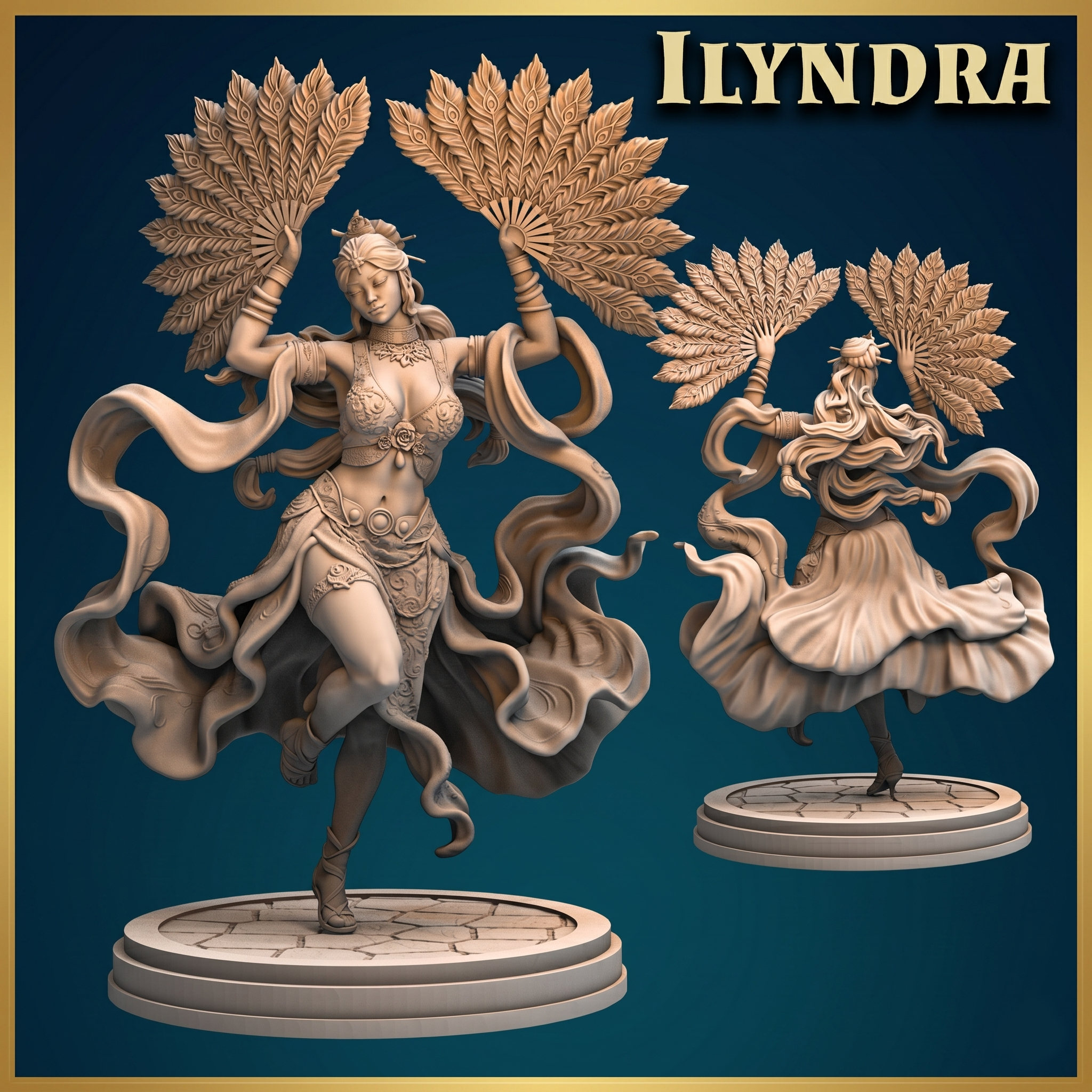 Early Merchant Fantasy Figurines 3