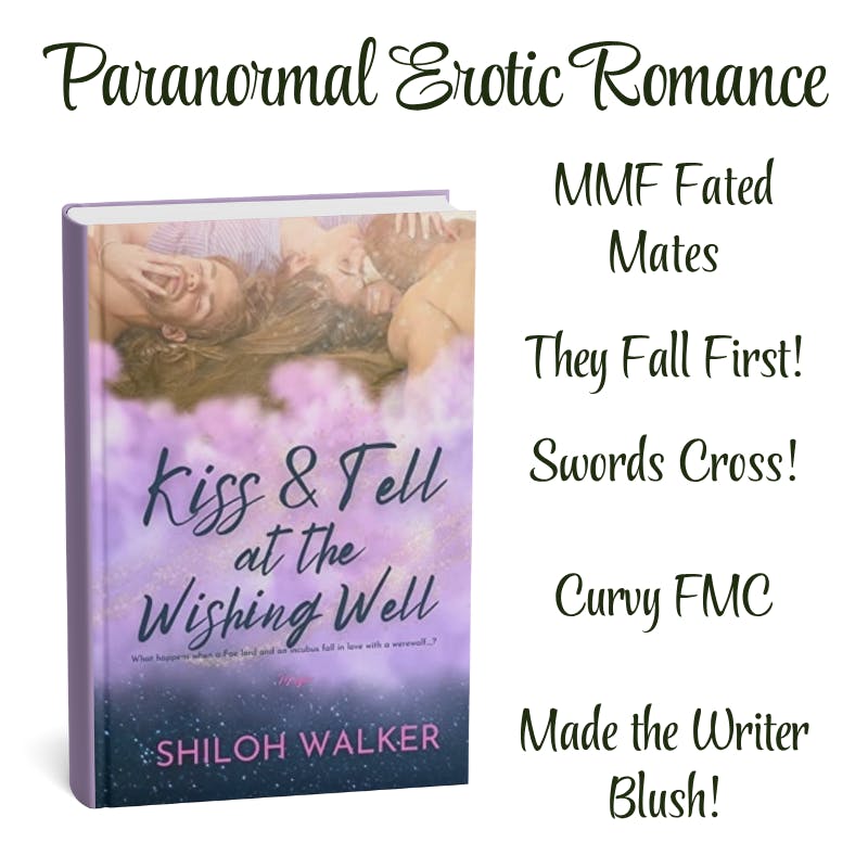 mockup of Kiss and Tell at the Wishing Well