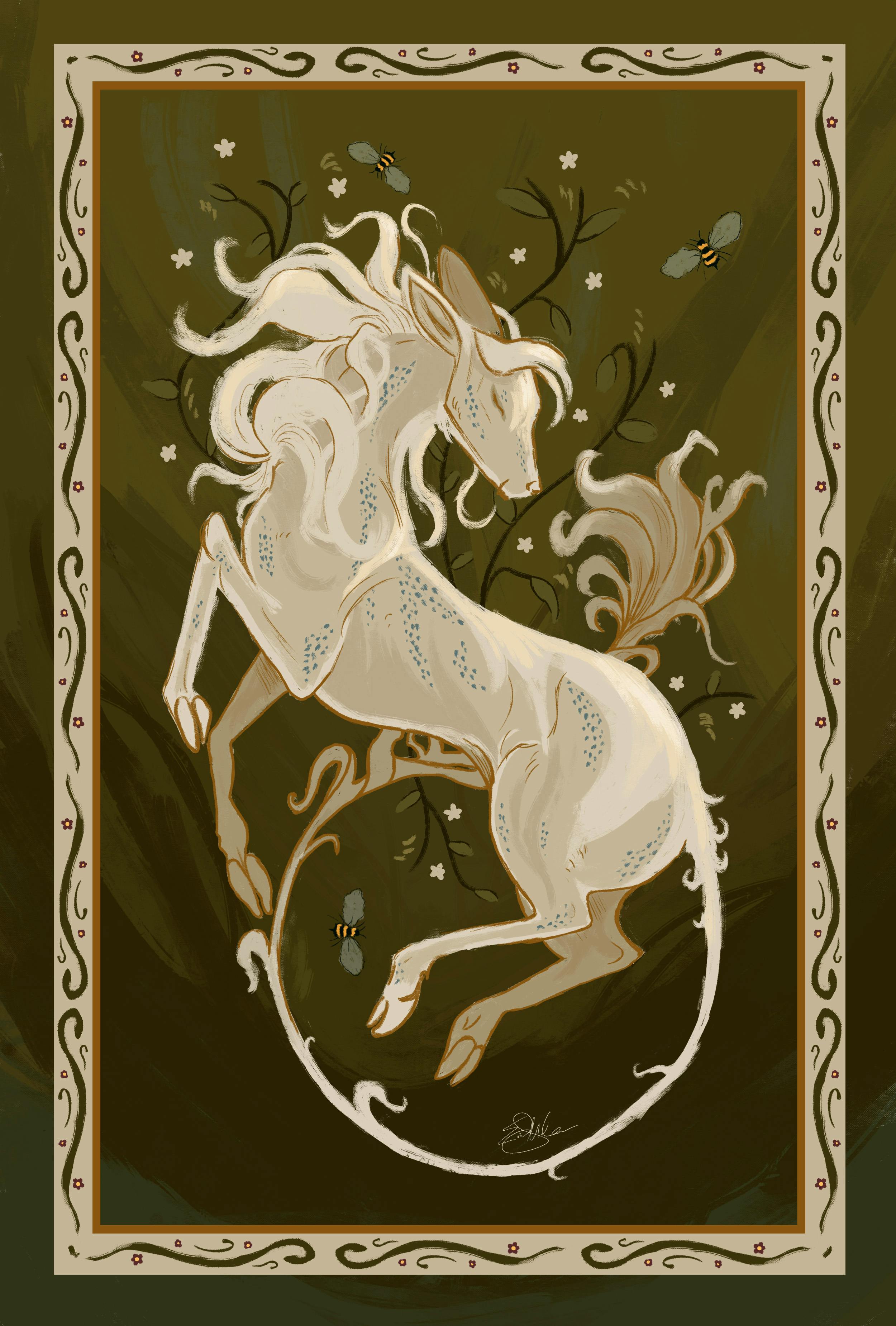 September LARGE Art Print (Limited)