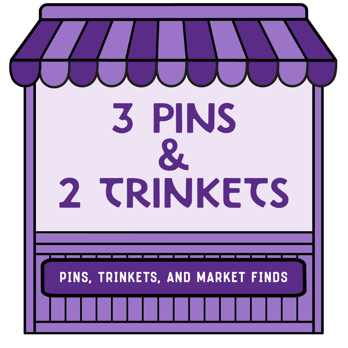 3 Pins + 2 Trinkets - The Curated Market Haul