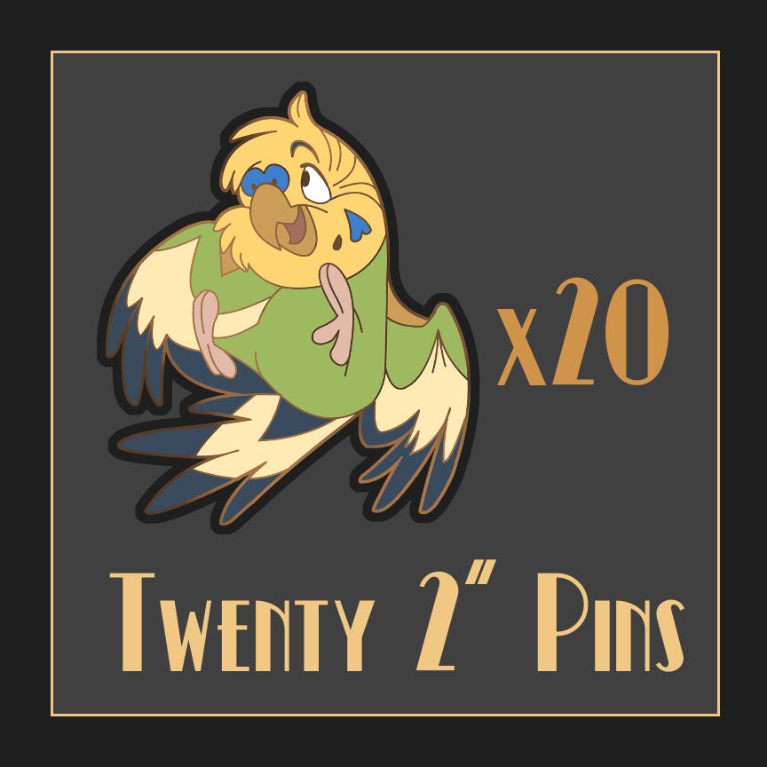 TWENTY 2" PINS