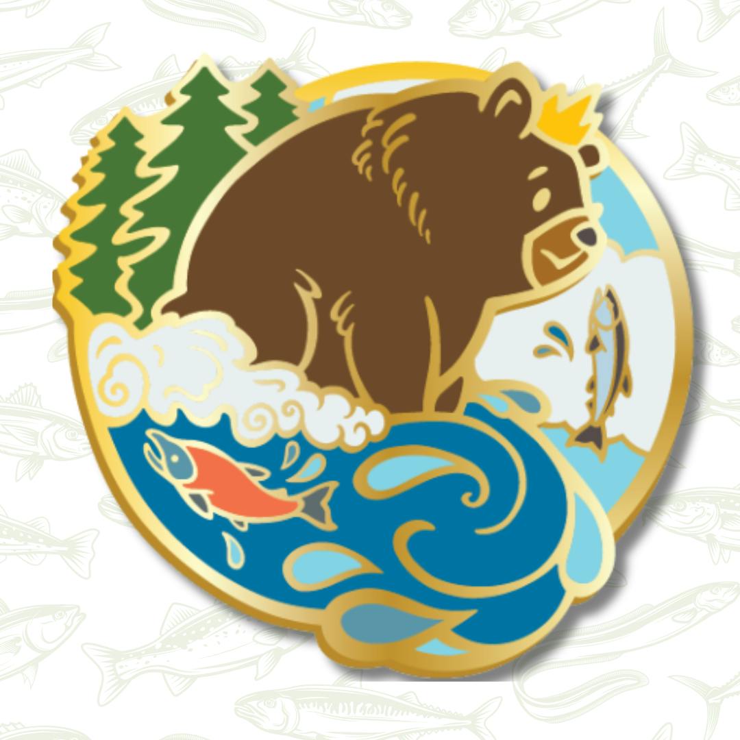 Pin | Salmon Spinner