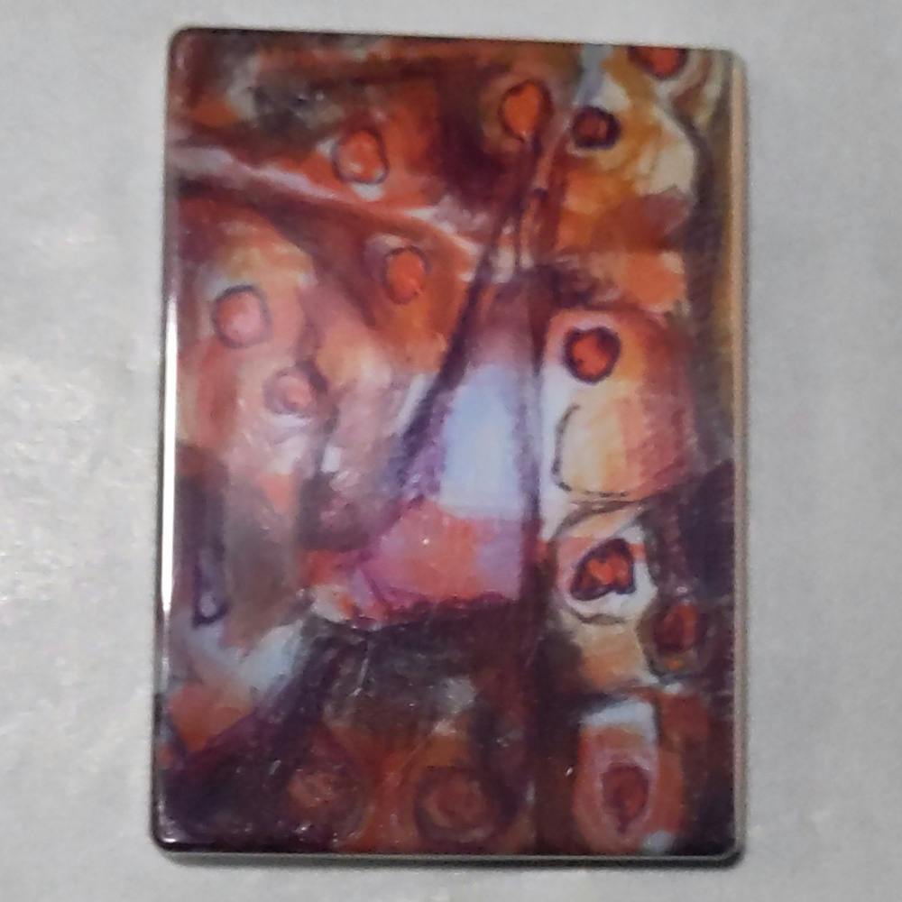 Orange Cell Drawing Magnet