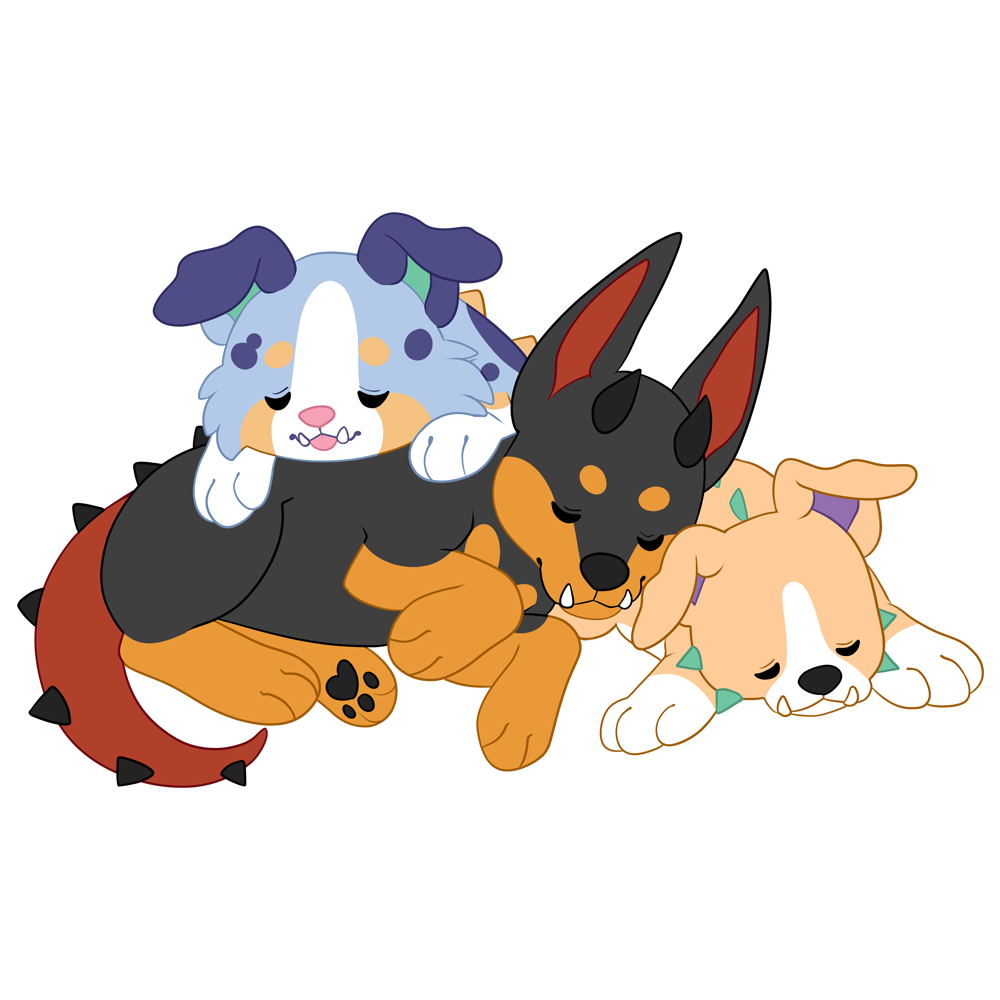 Puppypile (Series 1) Sticker