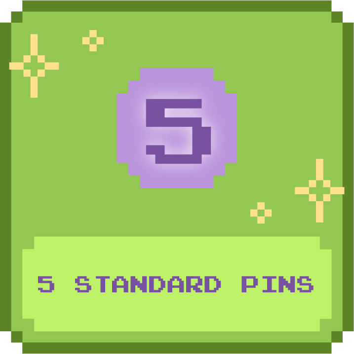 Five Standard Pins