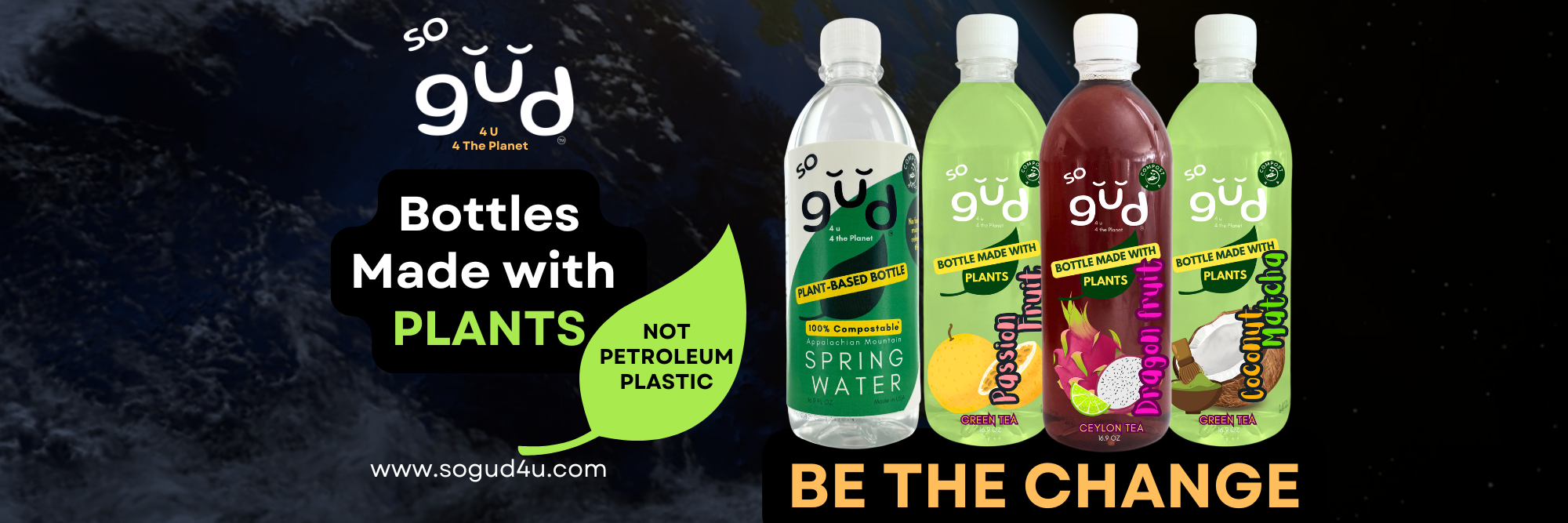 Say Goodbye to Micro-Plastic, Hello to Plant-Made Bottles