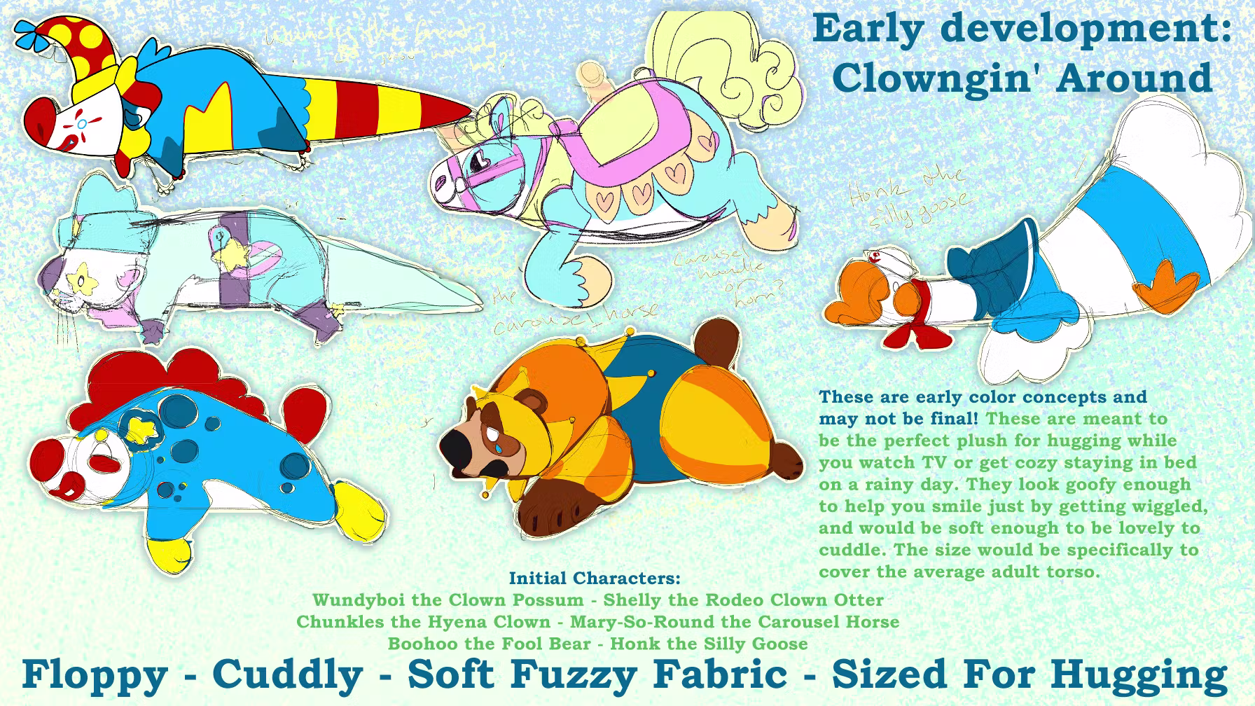 Clowngin' Around - A Circus of Snuggles with Cuddly Plush!