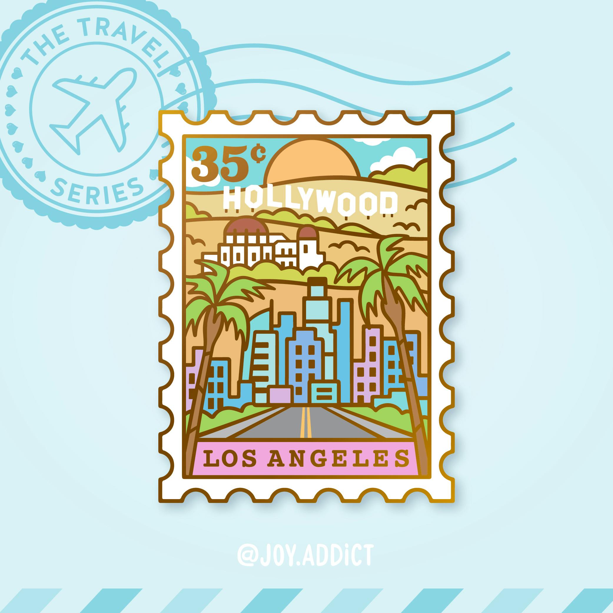 Los Angeles // Charity Enamel Pin