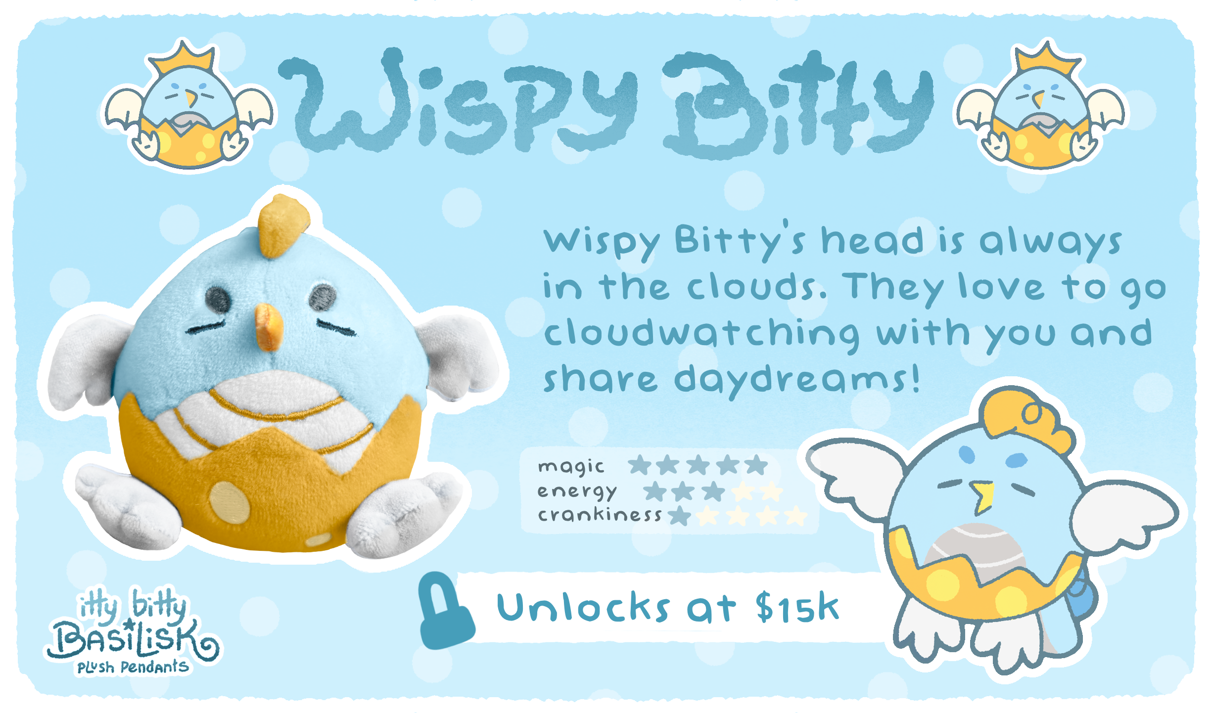 Unlock the Wispy Bitty!