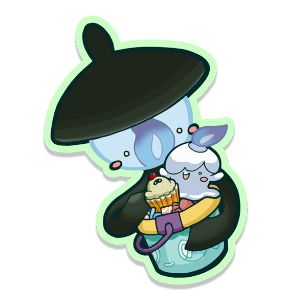 Halloween lantern glow-in-the-dark sticker✨