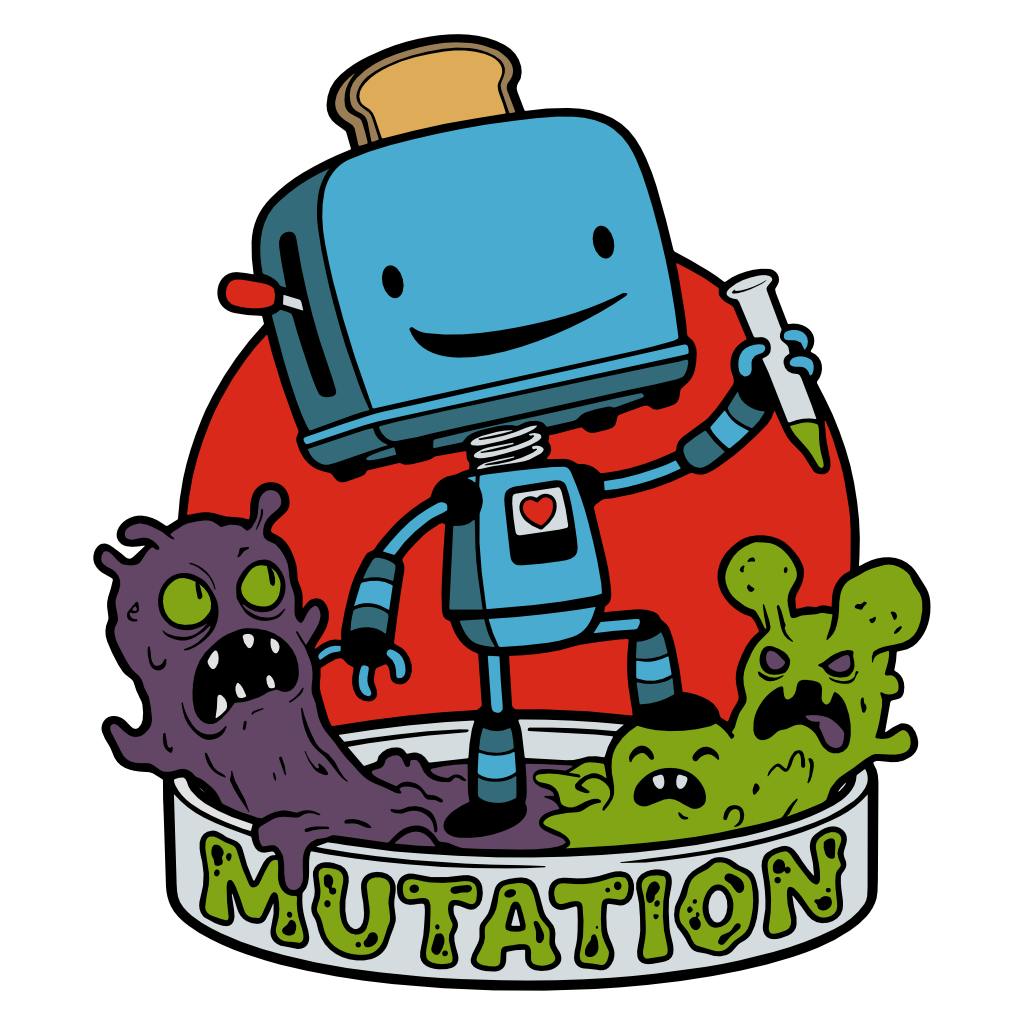 Mutation Enamel Pin#1